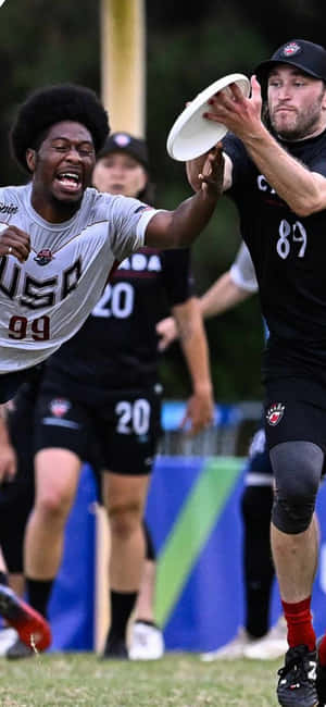 Φόντο Ultimate Frisbee για iPhone X — POCO F7 Ultra Ταπετσαρία