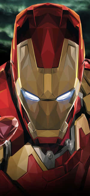 Φόντο Iphone X με Iron Man — Vivo X300 Ultra Ταπετσαρία