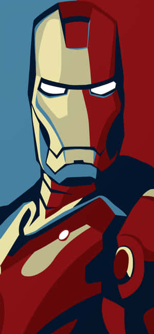 Φόντο Iphone X Iron Man — Vivo T Ταπετσαρία