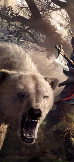 Φόντο Iphone Xs Assassin's Creed Valhalla — Honor 500 Pro Ταπετσαρία