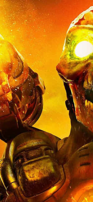Φόντο iPhone Xs Doom — Realme Neo Ταπετσαρία