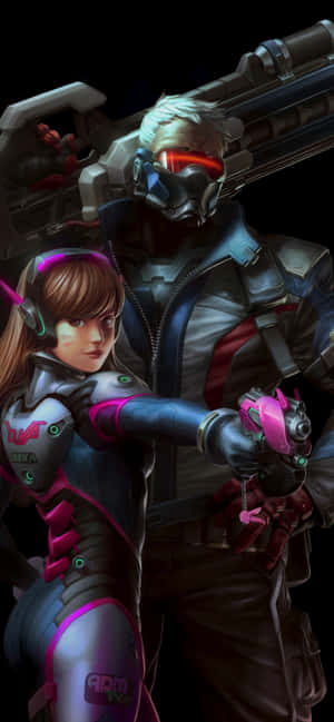 Iphone Xs Max Overwatch Φόντο — Honor X5d Plus Ταπετσαρία