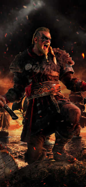 Φόντο Iphone Xs Assassin's Creed Valhalla — IQOO 15 Ultra Ταπετσαρία