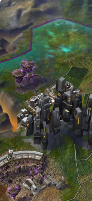 Iphone Xs Civilization Beyond Earth Φόντο — Nubia A76 Ταπετσαρία