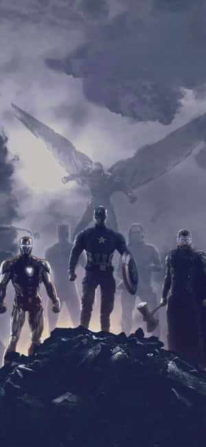 Ταπετσαρία Iphone Xs Avengers — Γαλαξίας M56 Ταπετσαρία