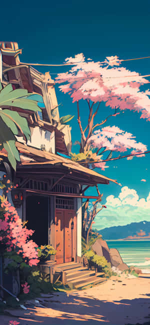 Φόντο αισθητικής anime — Huawei Enjoy 70X Energy Ταπετσαρία