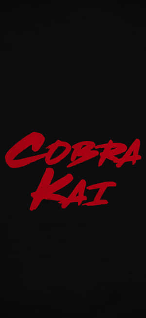 Φόντο Cobra Kai iPhone Xr — RedMagic Ταπετσαρία