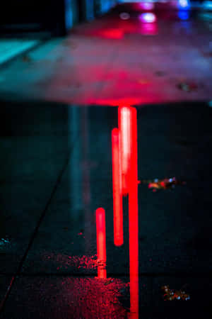 Φόντο Neon City — Huawei MatePad Edge Ταπετσαρία