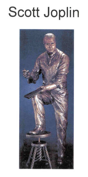 Χάλκινο Άγαλμα του Scott Joplin, Ο Βασιλιάς του Ragtime — 18:9 Ταπετσαρία