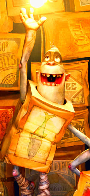Χαμογελαστό Ψάρι από το The Boxtrolls — Oppo A6s Ταπετσαρία