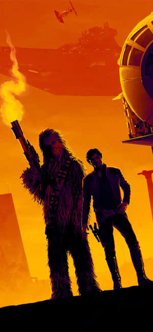 Χαν Σόλο και Τσουμπάκα στο Solo: A Star Wars Story — Nothing Phone (3) Ταπετσαρία