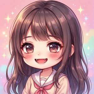 Ένα kawaii κορίτσι anime με μικρά ανανέμια, χαριτωμένο και παστέλ. — Motorola Razr 2026 Ταπετσαρία