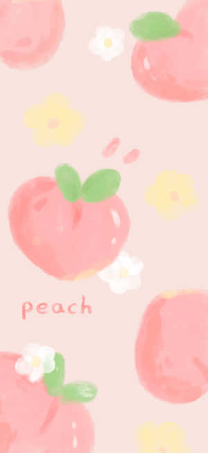 Cute Peach — Γαλαξίας A27 Ταπετσαρία
