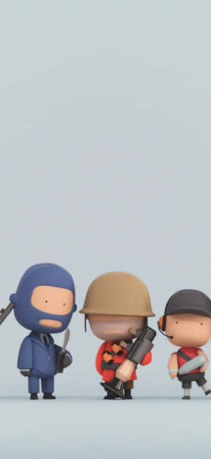 Iphone Xs Team Fortress 2 Φόντο — Vivo T5 Lite Ταπετσαρία