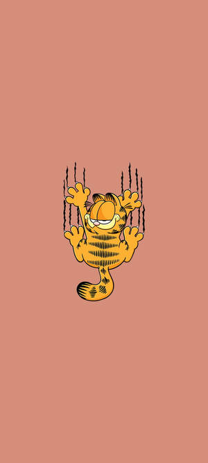 Cute Aesthetic Cartoon Garfield — Redmi 17C 4G Ταπετσαρία