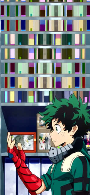 Χαριτωμένες εικόνες Deku — Honor X9e Pro Ταπετσαρία