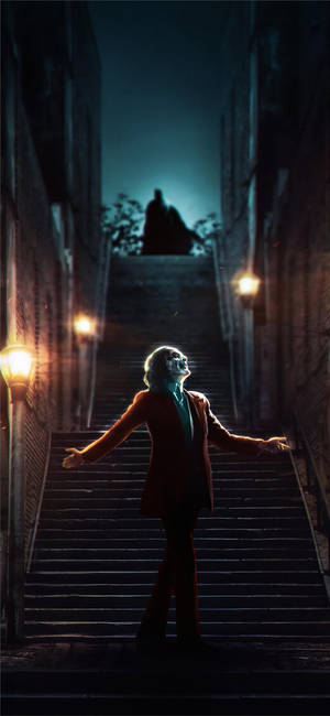 Ταπετσαρία σκηνής χορού από την ταινία Joker 2019 — Pixel 9 Pro Ταπετσαρία