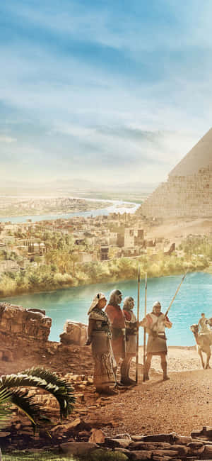 Φόντο Iphone X Assassin's Creed Origins — OnePlus R Ταπετσαρία