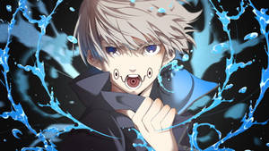 Όμορφο Anime Αγόρι Toge Inumaki Fanart — Anime Ταπετσαρία