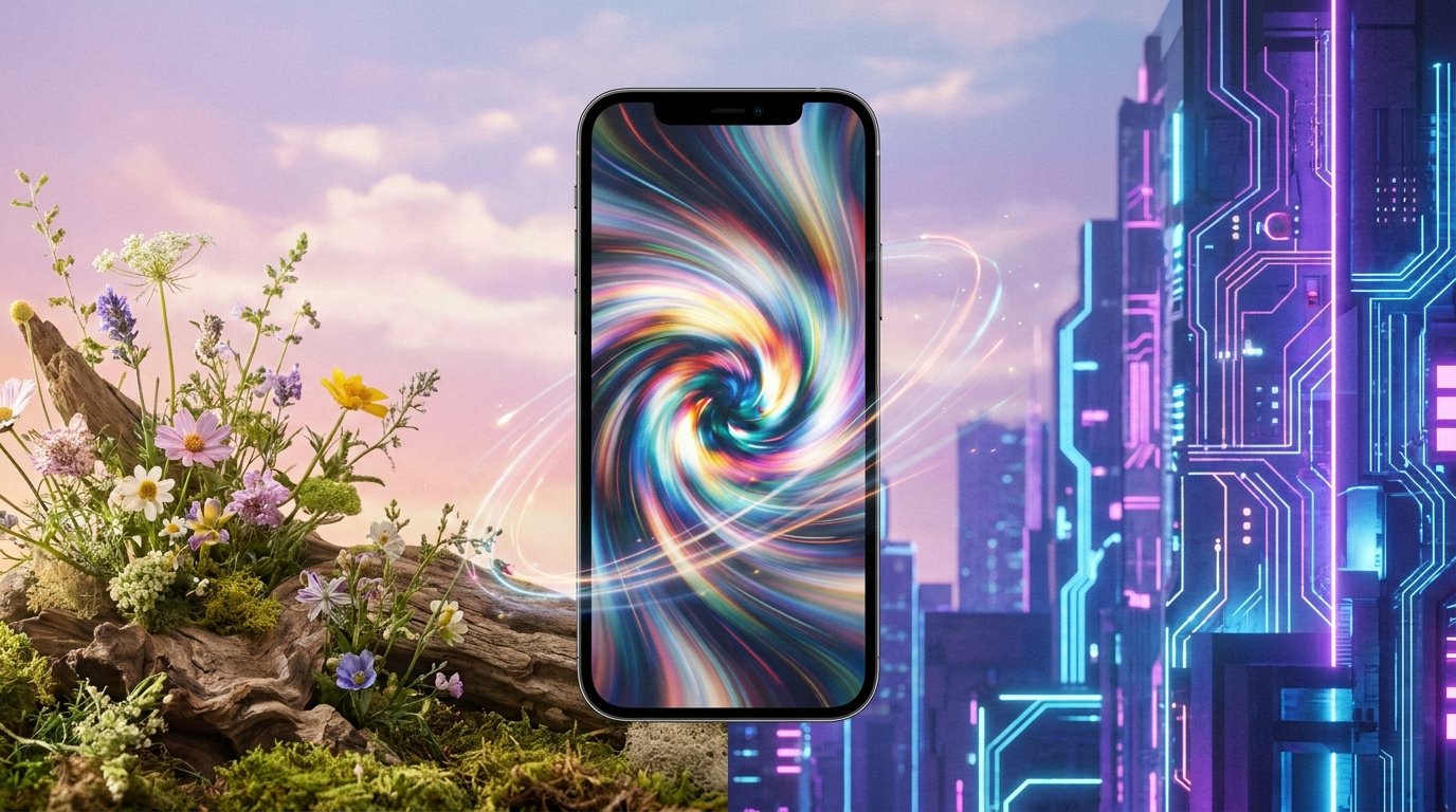 Πλέγμα με τα καλύτερα live wallpapers για iPhone το 2026, ταξινομημένα ανά αισθητική